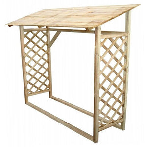 LEGNAIA REALIZZATA IN LEGNO DI PINO AUTOCLAVATO 180 X 66 X H152/177 CM