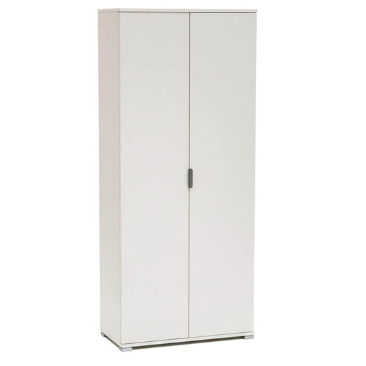 ARMADIO CON 2 ANTE BIANCO 75 X 38 X H174 CM