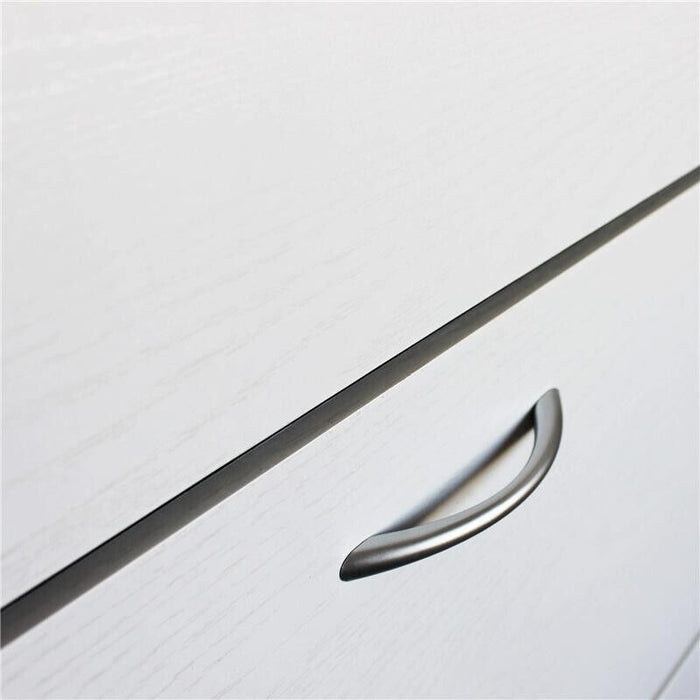 SCARPIERA VICKY BIANCA CON 3 ANTE A RIBALTA 60 X 24 X H115 CM