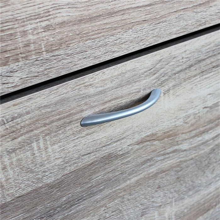 SCARPIERA VICKY LEGNO NATURALE CON 3 ANTE A RIBALTA 60 X 24 X H115 CM