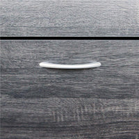 SCARPIERA SALLY GRIGIO SCURO CON 2 ANTE A RIBALTA 60 X 24 X H80 CM