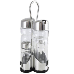 MAURY'S CONDÌ MENAGE DA TAVOLA SALE PEPE OLIO ACETO+ CONDÌ FORMAGGIERA DA TAVOLA