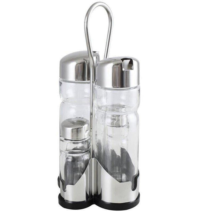 MAURY'S CONDÌ MENAGE DA TAVOLA SALE PEPE OLIO ACETO+ CONDÌ FORMAGGIERA DA TAVOLA