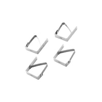 PEDRINI MOLLA FERMA TOVAGLIA IN SET DA 4 PEZZI