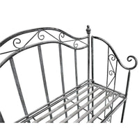 SCAFFALE PORTAVASI SELENE CON 3 PIANI IN COLORE BIANCO OSSIDATO