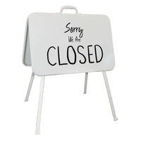 CARTELLO IN FERRO OPEN / CLOSED PIERRE