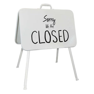 CARTELLO IN FERRO OPEN / CLOSED PIERRE