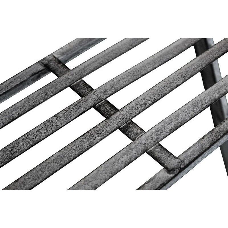 SCAFFALE PORTAVASI KIMBERLY CON 3 PIANI IN COLORE BIANCO OSSIDATO