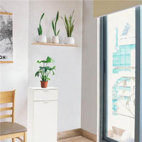 MOBILETTO CON ANTA E 1 CASSETTO BIANCO 45 X 38 X H103 CM