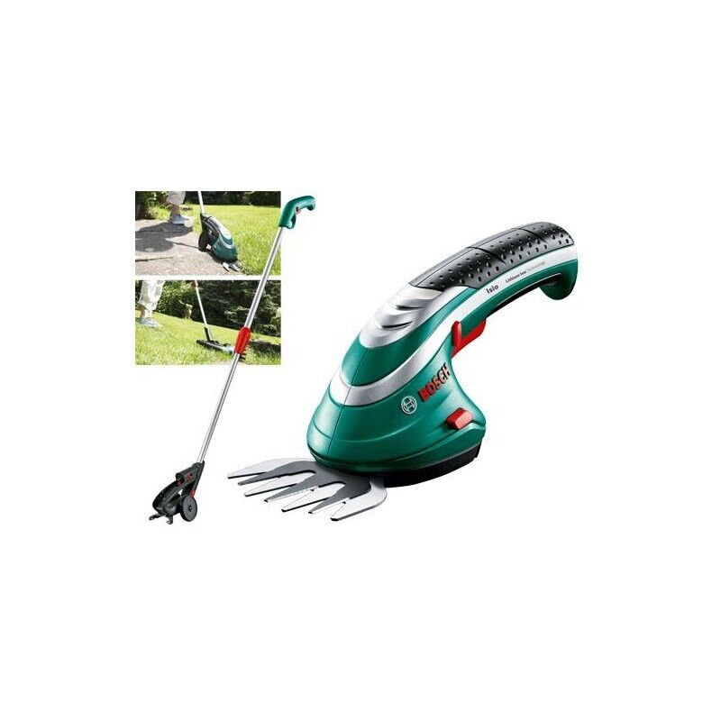 BOSCH SET FORBICI RIFILASIEPI A BATTERIA ISIO 3,6 V