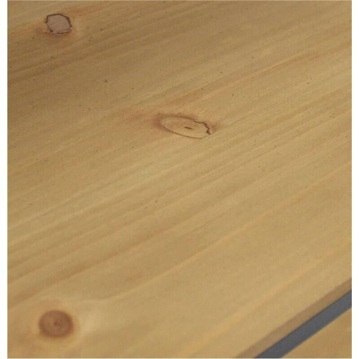 MOBILE BRITTON CON STRUTTURA IN ACCIAIO E PIANI IN LEGNO 64 X 37,5 X H169,5 CM