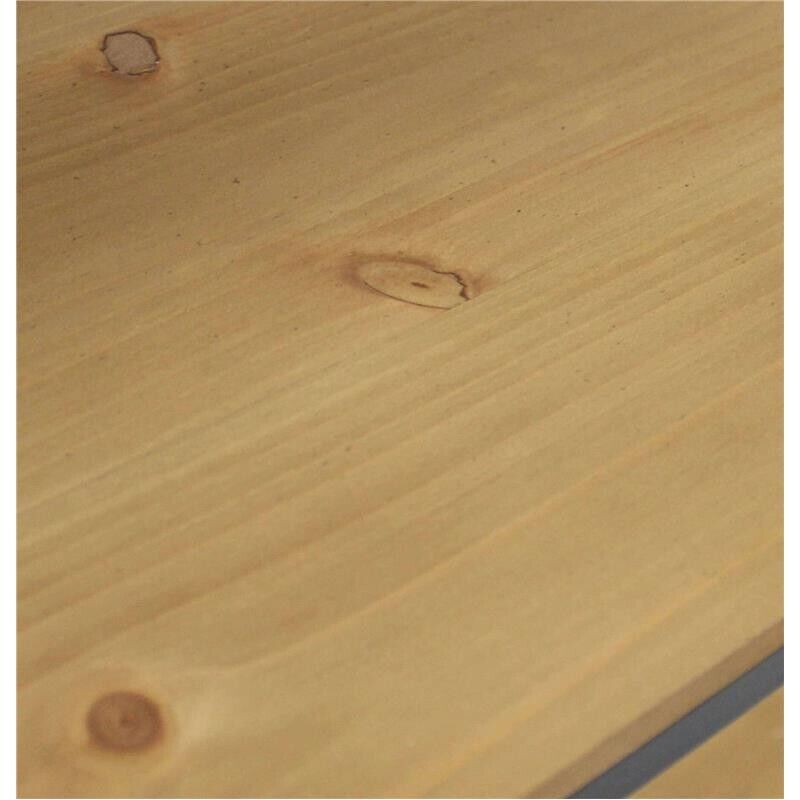 MOBILE BRITTON CON STRUTTURA IN ACCIAIO E PIANI IN LEGNO 64 X 37,5 X H169,5 CM