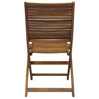 SEDIA RIVIERA IN LEGNO DI ACACIA SENZA BRACCIOLI 50 X 64 X H94 CM