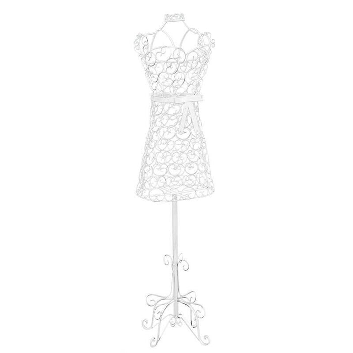 APPENDIABITI SERAPHÌN IN COLORE BIANCO ANTICO 38 X 28 X H155 CM