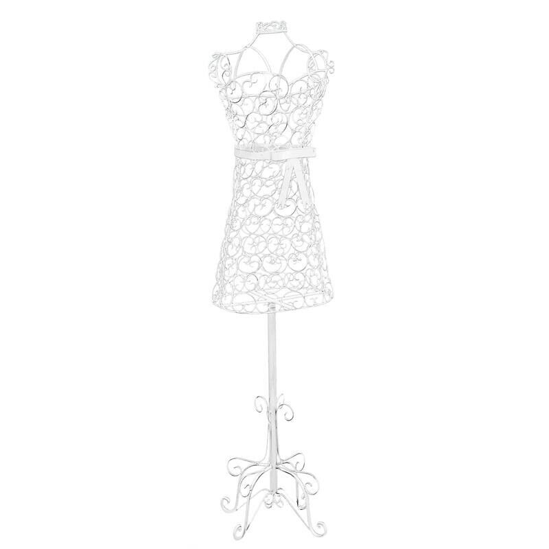 APPENDIABITI SERAPHÌN IN COLORE BIANCO ANTICO 38 X 28 X H155 CM