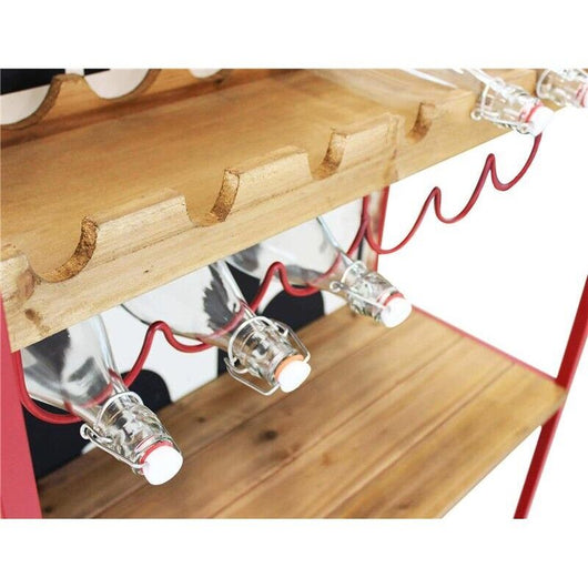 MOBILE CLAYTON IN LEGNO E METALLO 80.5 X 37 X 152. 5 CM