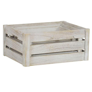 SET DI 3 CASSETTE IN LEGNO VIVIANE PORTA OGGETTI