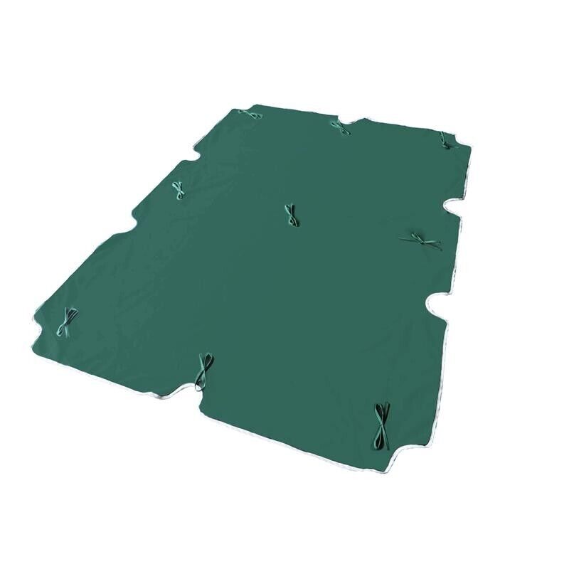 TELO PER TETTO DONDOLO CON MANTOVANA IN COLORE VERDE 165 X 112 CM