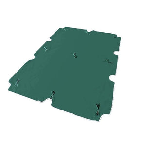 TELO PER TETTO DONDOLO CON MANTOVANA IN COLORE VERDE 165 X 112 CM