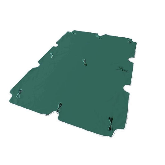 TELO PER TETTO DONDOLO CON MANTOVANA IN COLORE VERDE 165 X 112 CM