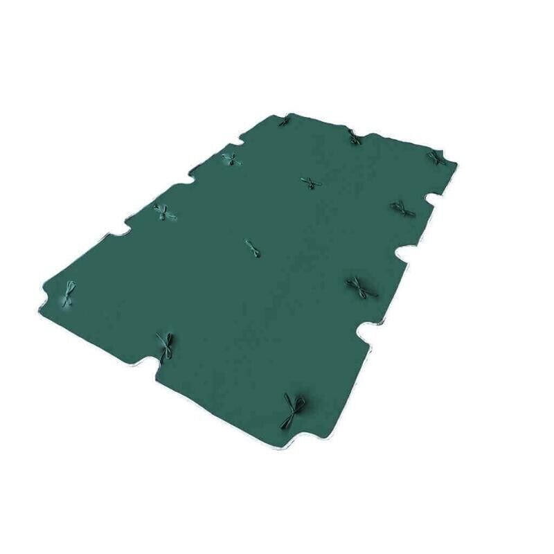 TELO PER TETTO DONDOLO CON MANTOVANA IN COLORE VERDE 200 X 112 CM