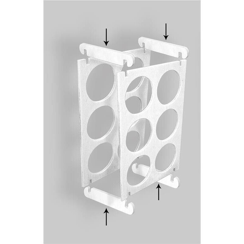 CANTINETTA WHITE REALIZZATA IN LEGNODI BETULLA GREZZO 40 X 30 CM P15 CM