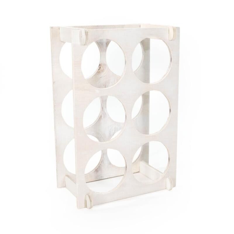 CANTINETTA WHITE REALIZZATA IN LEGNODI BETULLA GREZZO 40 X 30 CM P15 CM