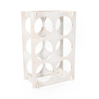 CANTINETTA WHITE REALIZZATA IN LEGNODI BETULLA GREZZO 40 X 30 CM P15 CM