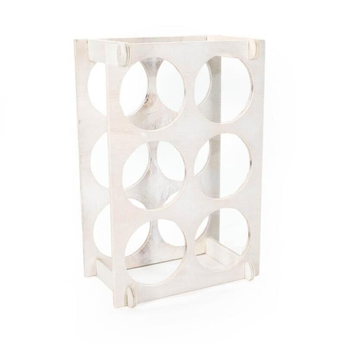 CANTINETTA WHITE REALIZZATA IN LEGNODI BETULLA GREZZO 40 X 30 CM P15 CM