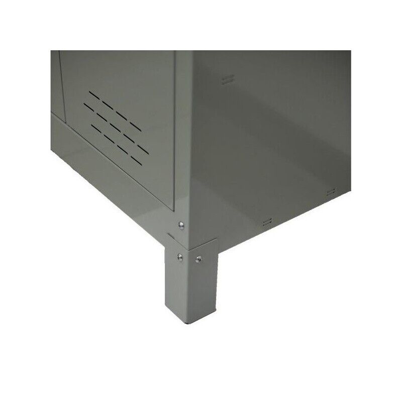 KIT 4 PIEDINI PER ARMADIO METALLICO 10 CM