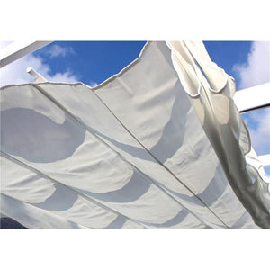 GAZEBO ASTORIA QUADRATO 3 X 3 MT IN COLORE BIANCO