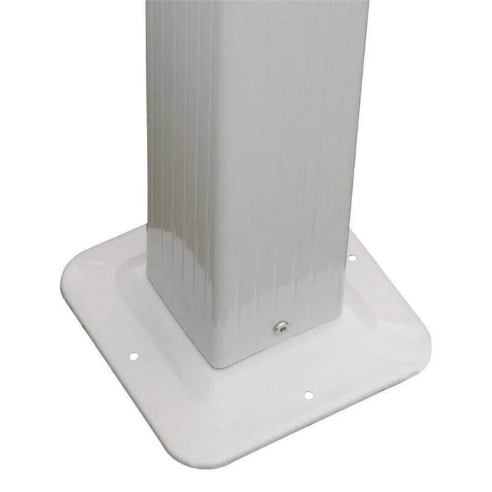 GAZEBO ASTORIA QUADRATO 3 X 3 MT IN COLORE BIANCO