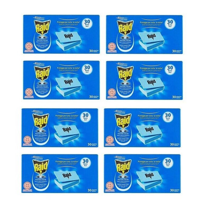 SET 240 RAID PIASTRINE LAMINATE IN CONFEZIONI DA 30 PEZZI