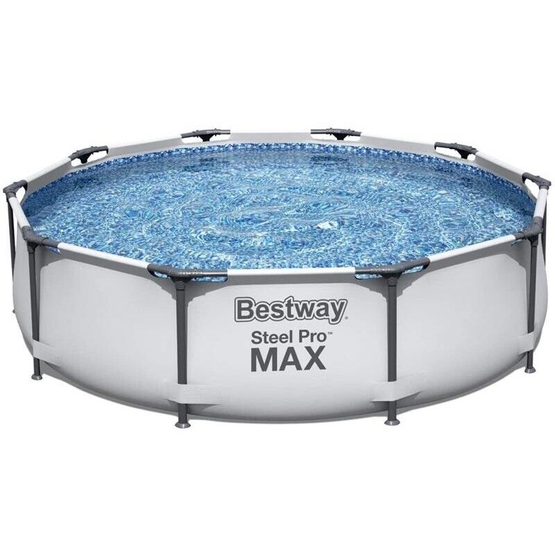 BESTWAY PISCINA FUORI TERRA STEEL PRO MAX TONDA Ø 305 X 76 CM