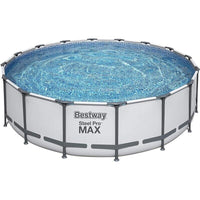 BESTWAY PISCINA FUORI TERRA STEEL PRO MAX TONDA Ø 488 X 122 CM