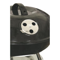 MINI BARBECUE TONDO CON COPERCHIO 35 X H 35 CM NERO