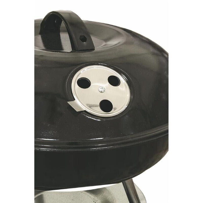 MINI BARBECUE TONDO CON COPERCHIO 35 X H 35 CM NERO