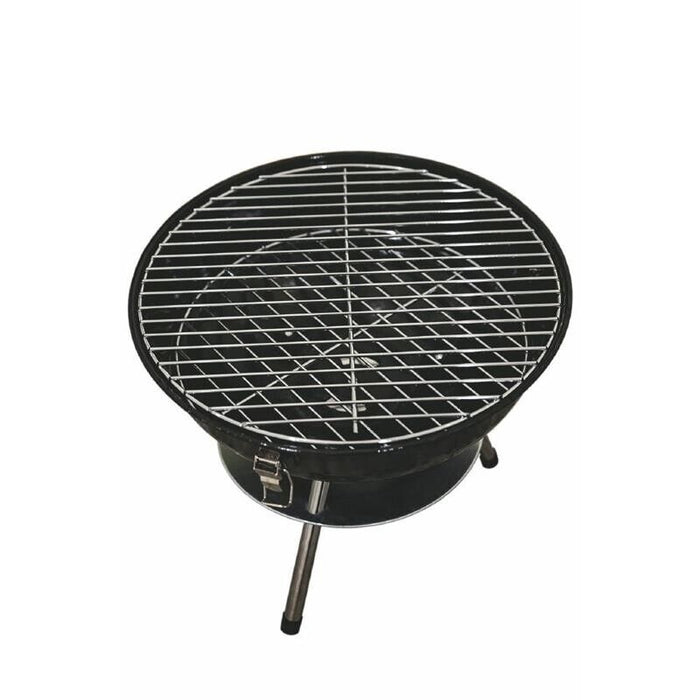 MINI BARBECUE TONDO CON COPERCHIO 35 X H 35 CM NERO