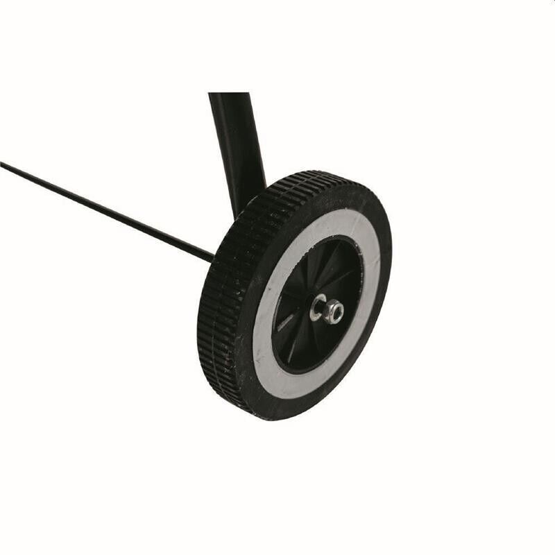 BARBECUE TONDO NERO CON RUOTE 51X84,5CM