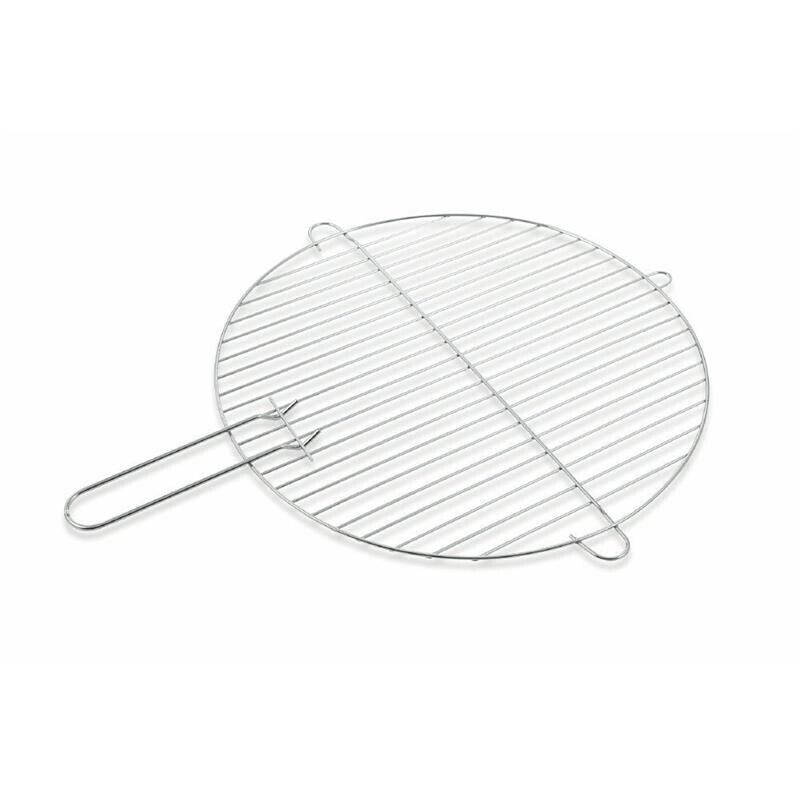 BARBECUE TONDO NERO IN ACCIAIO E METALLO Ø 42 CM H 77 CM