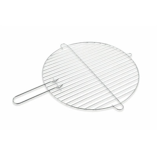 BARBECUE TONDO NERO IN ACCIAIO E METALLO Ø 42 CM H 77 CM