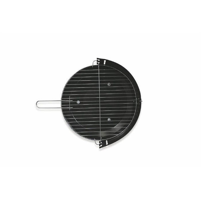 BARBECUE TONDO NERO IN ACCIAIO E METALLO Ø 42 CM H 77 CM