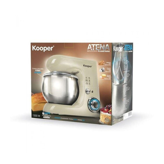 ATENA IMPASTATRICE PLANETARIA COLORE AVORIO 5 LITRI DI CAPIENZA