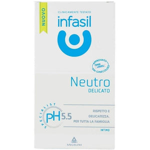 SET 6 CONFEZIONI INFASIL DETERGENTE INTIMO IN CONFEZIONE DA 200 ML NEUTRO