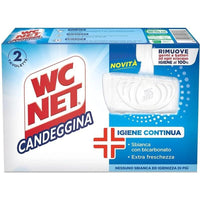 SET 4 WC NET IN CONFEZIONE DA 2 PZ TAVOLETTE IGIENIZZANTI CON CANDEGGINA