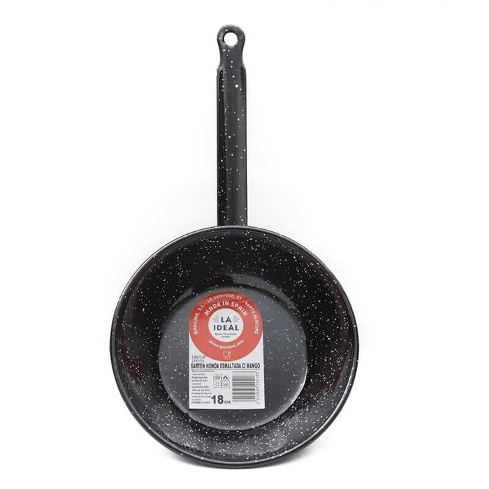 PADELLA VALENCIANA MODELLO PAELLA CON MANICO E DIAMETRO DA 18 CM