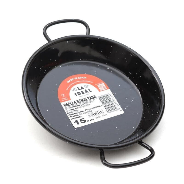 PADELLA VALENCIANA MODELLO PAELLA CON MANICI E DIAMETRO DA 15 CM