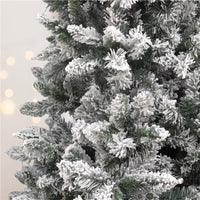 MAURY'S ALBERO DI NATALE EXTRA SLIM 210 CM INNEVATO