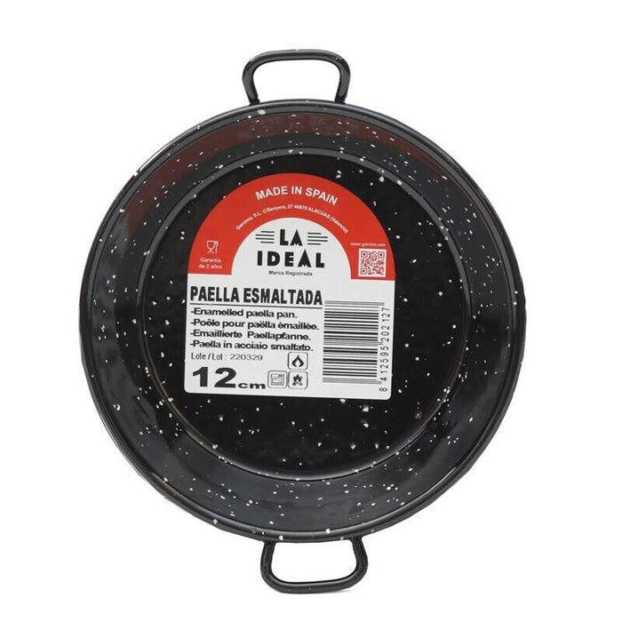 PADELLA VALENCIANA MODELLO PAELLA CON MANICI E DIAMETRO DA 12 CM