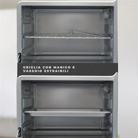 HIGH-TECH FORNO ELETTRICO VENTILATO 1600W CON CAPIENZA DA 28 LT